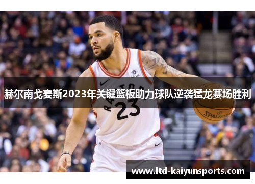 赫尔南戈麦斯2023年关键篮板助力球队逆袭猛龙赛场胜利