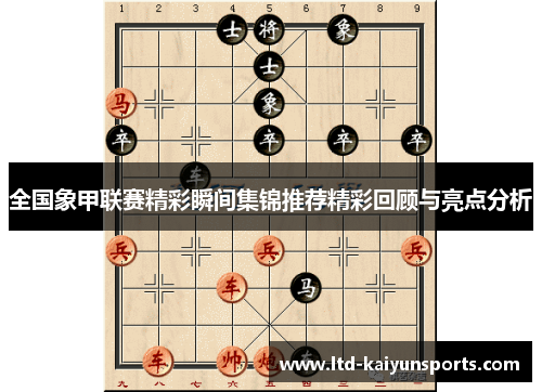 全国象甲联赛精彩瞬间集锦推荐精彩回顾与亮点分析