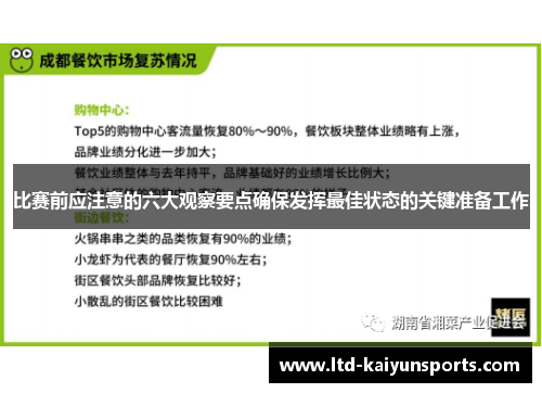 比赛前应注意的六大观察要点确保发挥最佳状态的关键准备工作